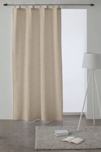 cortinas con tela de saco