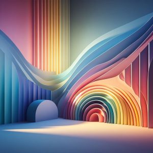 ideas creativas para pintar paredes gradientes color